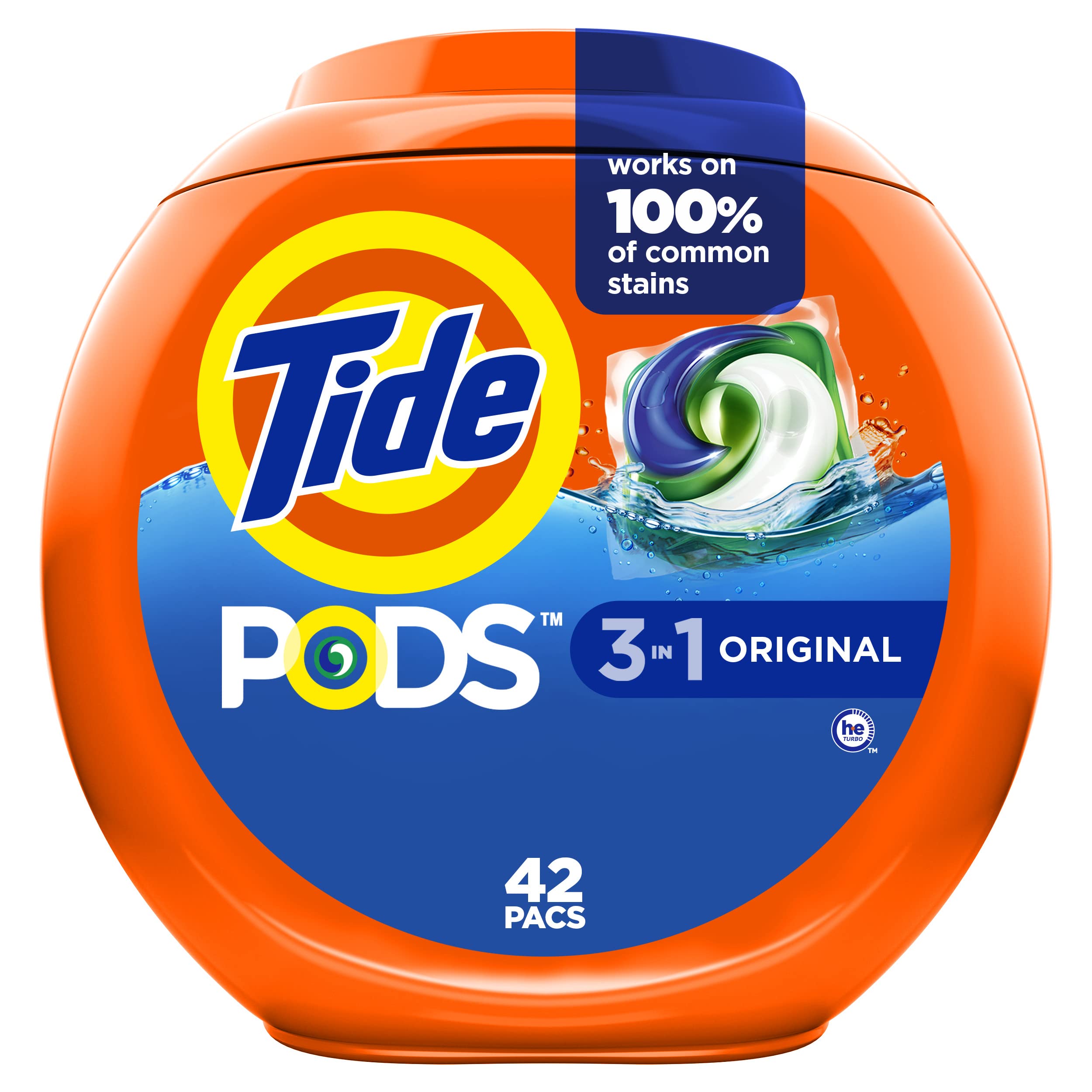 Foto 2 pulgar | Detergente Para Ropa Tide Pods, Jabón Líquido, Paquetes De 42 Unidades - Venta Internacional.