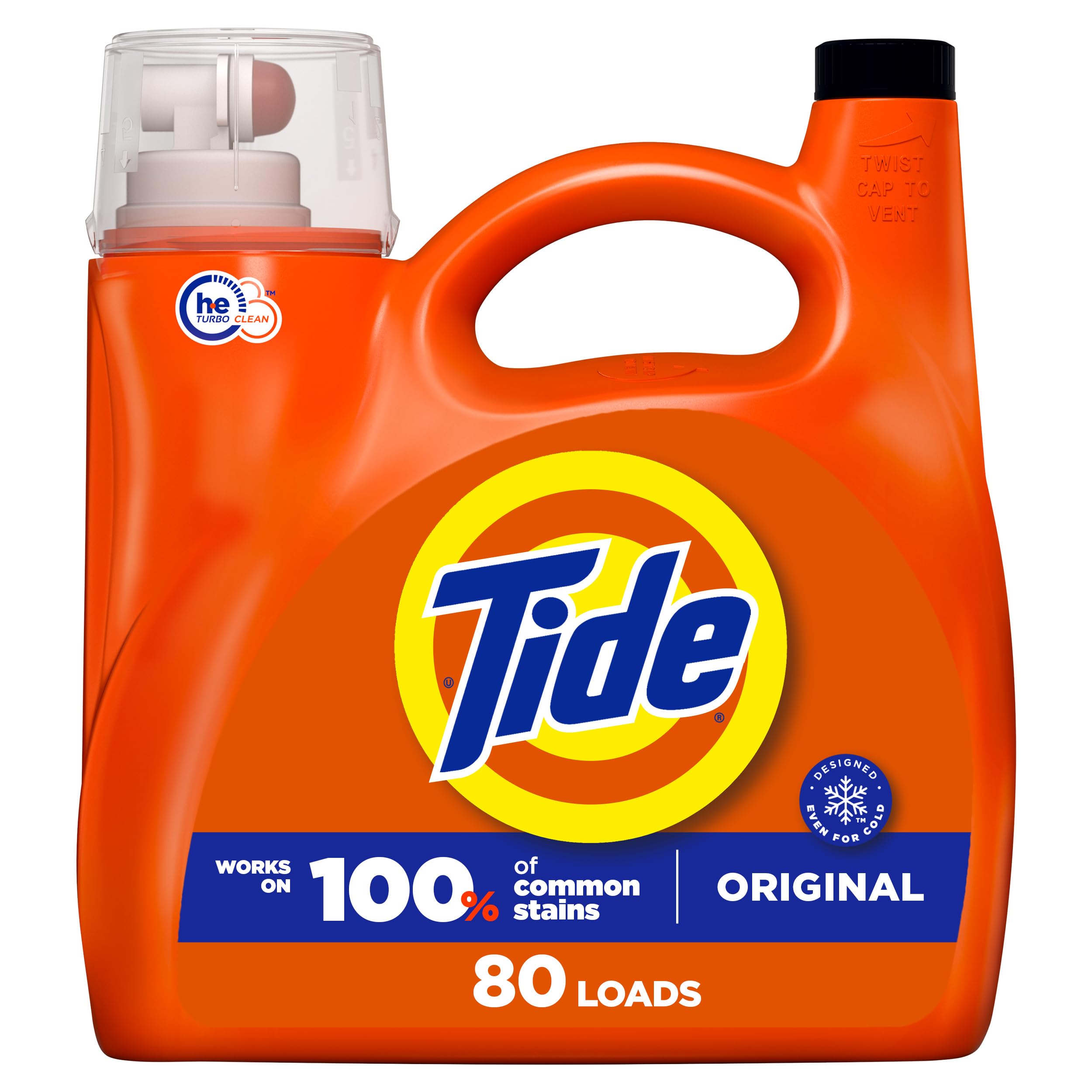 Foto 2 pulgar | Detergente Para Ropa Tide Liquid Original Scent, 3.1 L, 80 Cargas - Venta Internacional.
