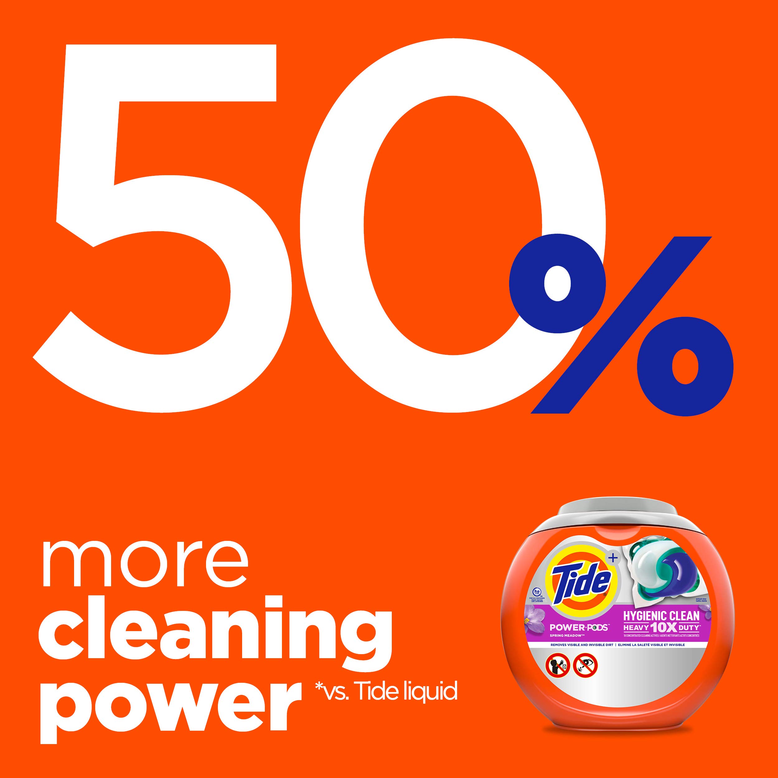 Foto 7 pulgar | Detergente Para Ropa Tide Hygienic Clean Heavy Duty 10 Veces Más Potente - Venta Internacional.