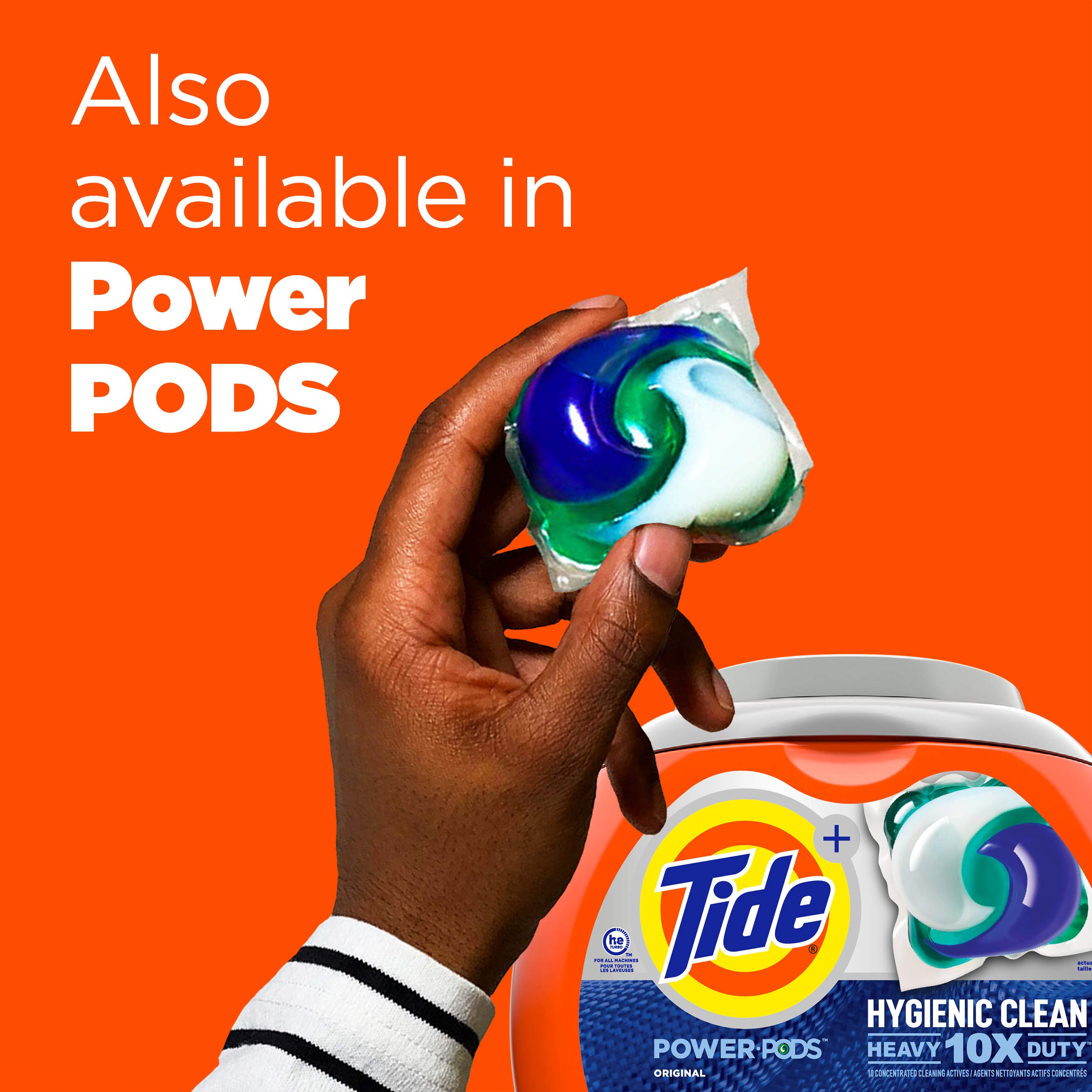 Foto 8 pulgar | Detergente Para Ropa Tide Hygienic Clean Heavy Duty 10 Veces Más Potente - Venta Internacional.