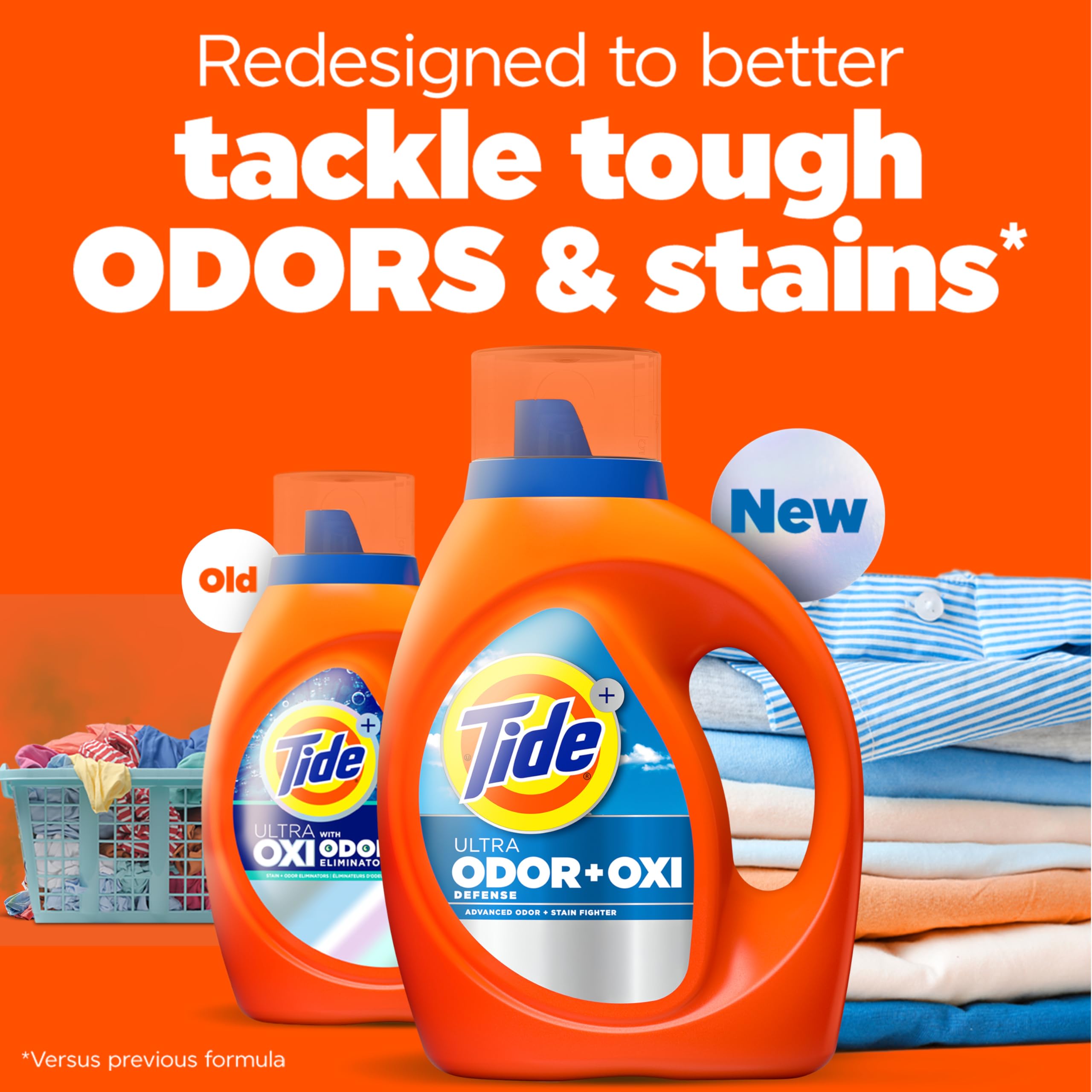 Foto 3 pulgar | Detergente Para Ropa Tide Ultra Odor Defense Plus Oxi 4.4 L 105 Cargas - Venta Internacional.