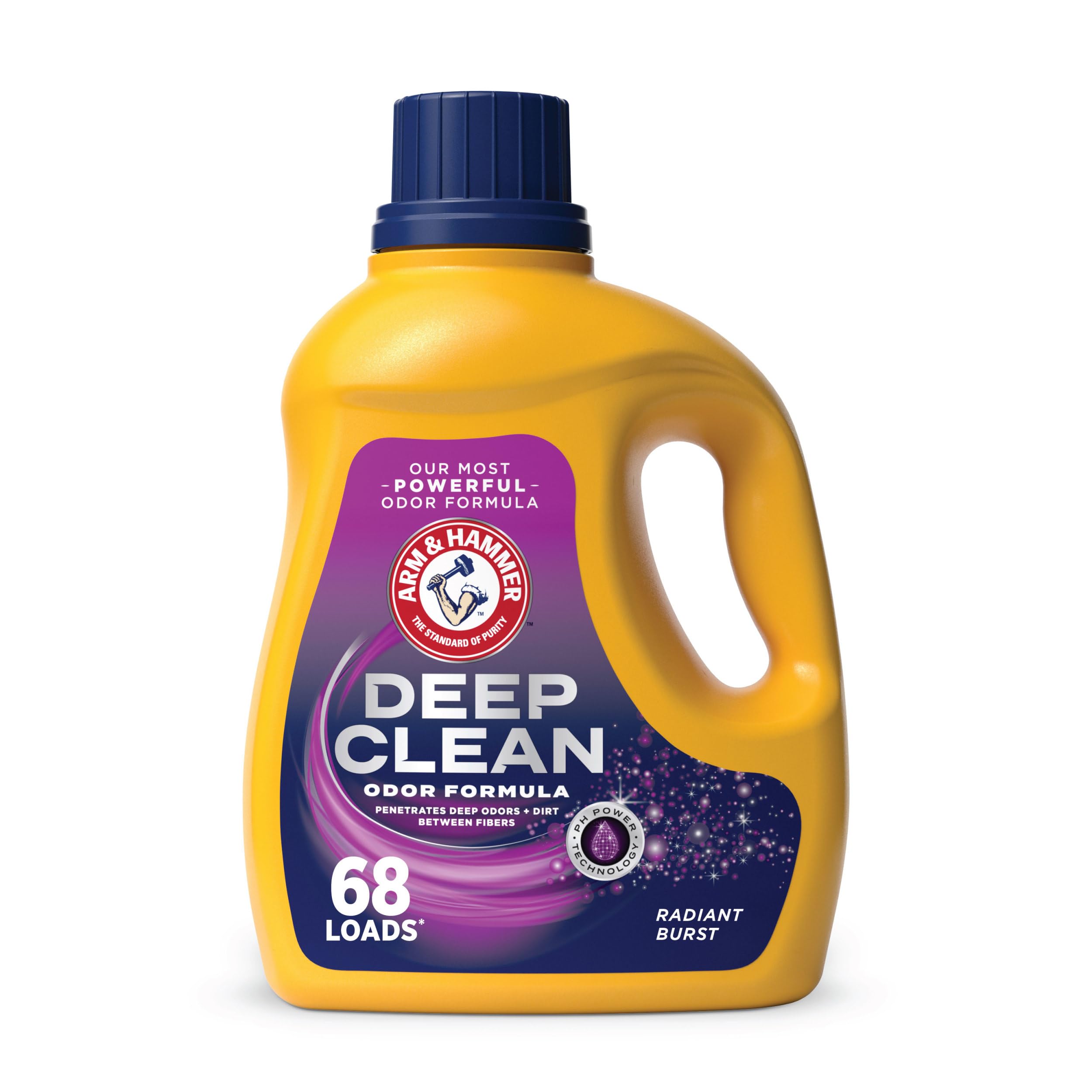 Foto 2 pulgar | Detergente Para Ropa Arm & Hammer Deep Clean Odor 3,02 L, 68 Cargas - Venta Internacional.