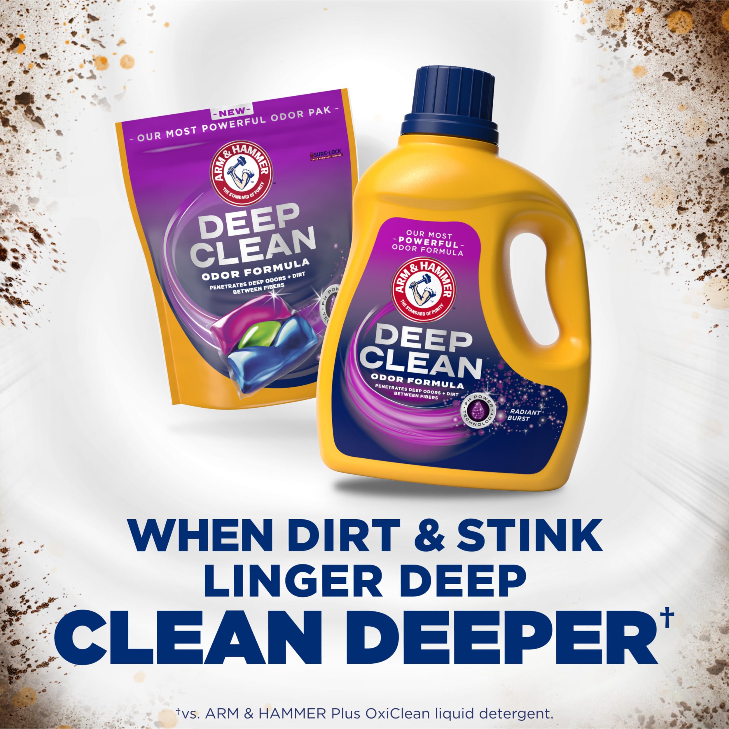 Foto 4 pulgar | Detergente Para Ropa Arm & Hammer Deep Clean Odor 3,02 L, 68 Cargas - Venta Internacional.