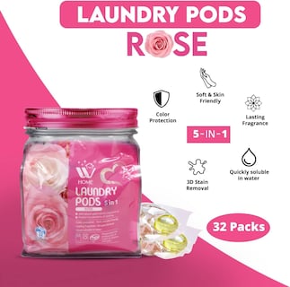 Foto 4 | Laundry Pods Natural Solution, Bolsa 5 En 1, 32 Unidades, He, 32 Ml - Venta Internacional.