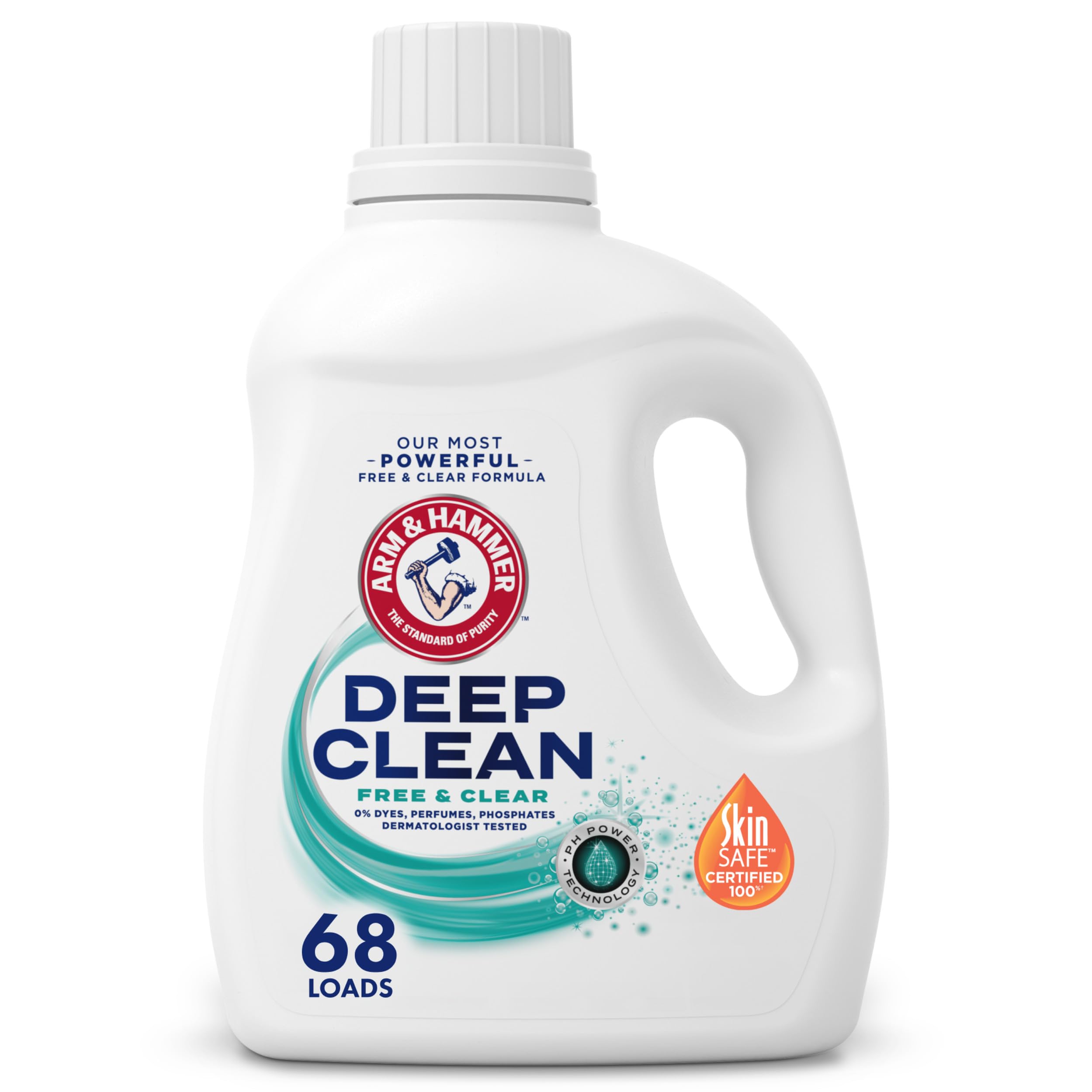 Foto 2 pulgar | Detergente para Ropa Arm & Hammer Deep Clean Free & Clear - Venta Internacional