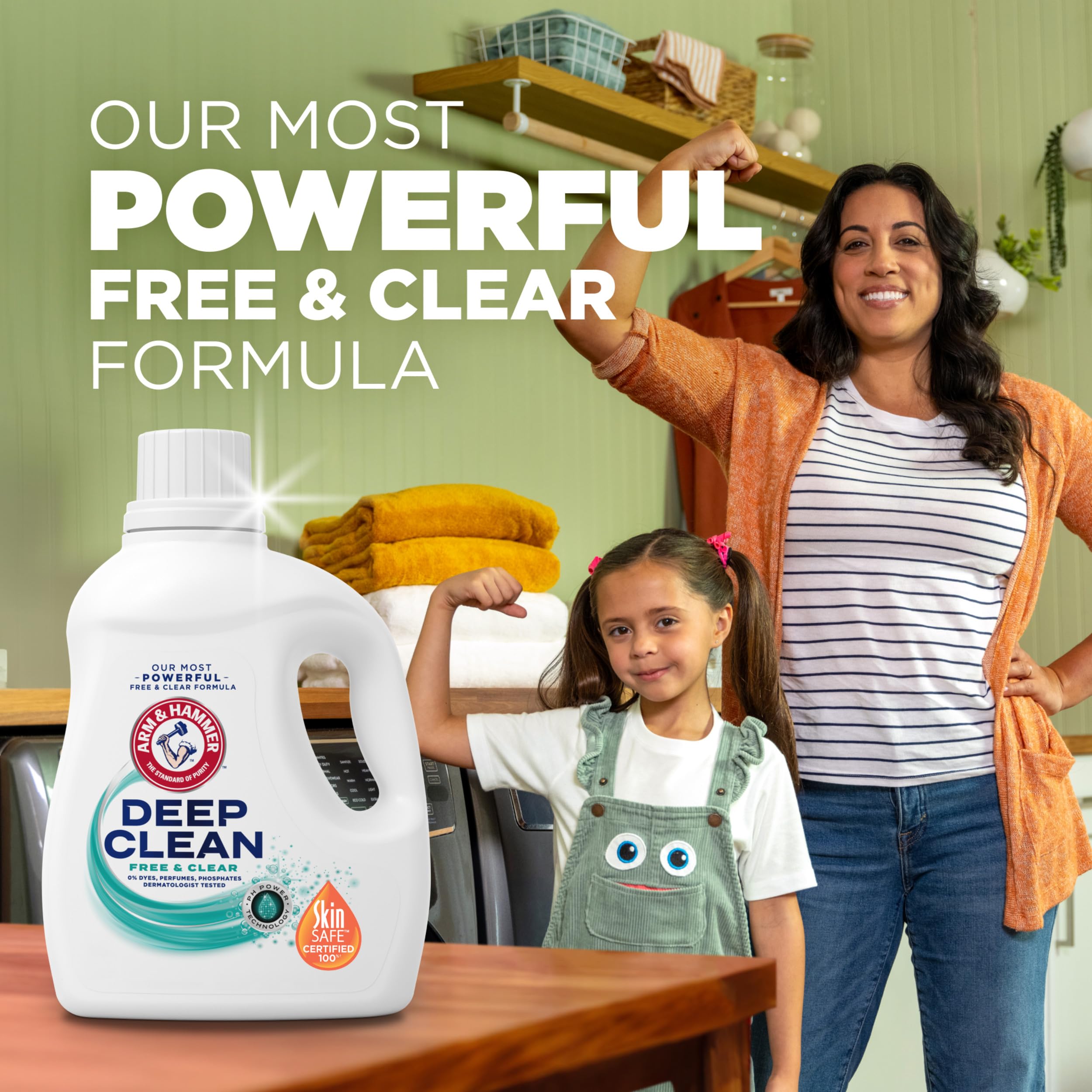 Foto 3 pulgar | Detergente para Ropa Arm & Hammer Deep Clean Free & Clear - Venta Internacional