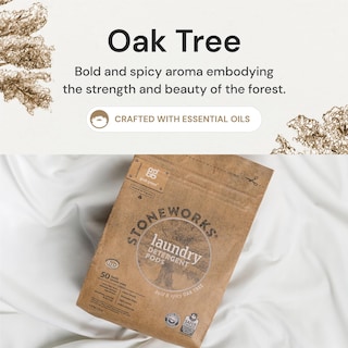 Foto 3 | Detergente En Cápsulas Grab Green Stoneworks Oak Tree, 50 Unidades - Venta Internacional.
