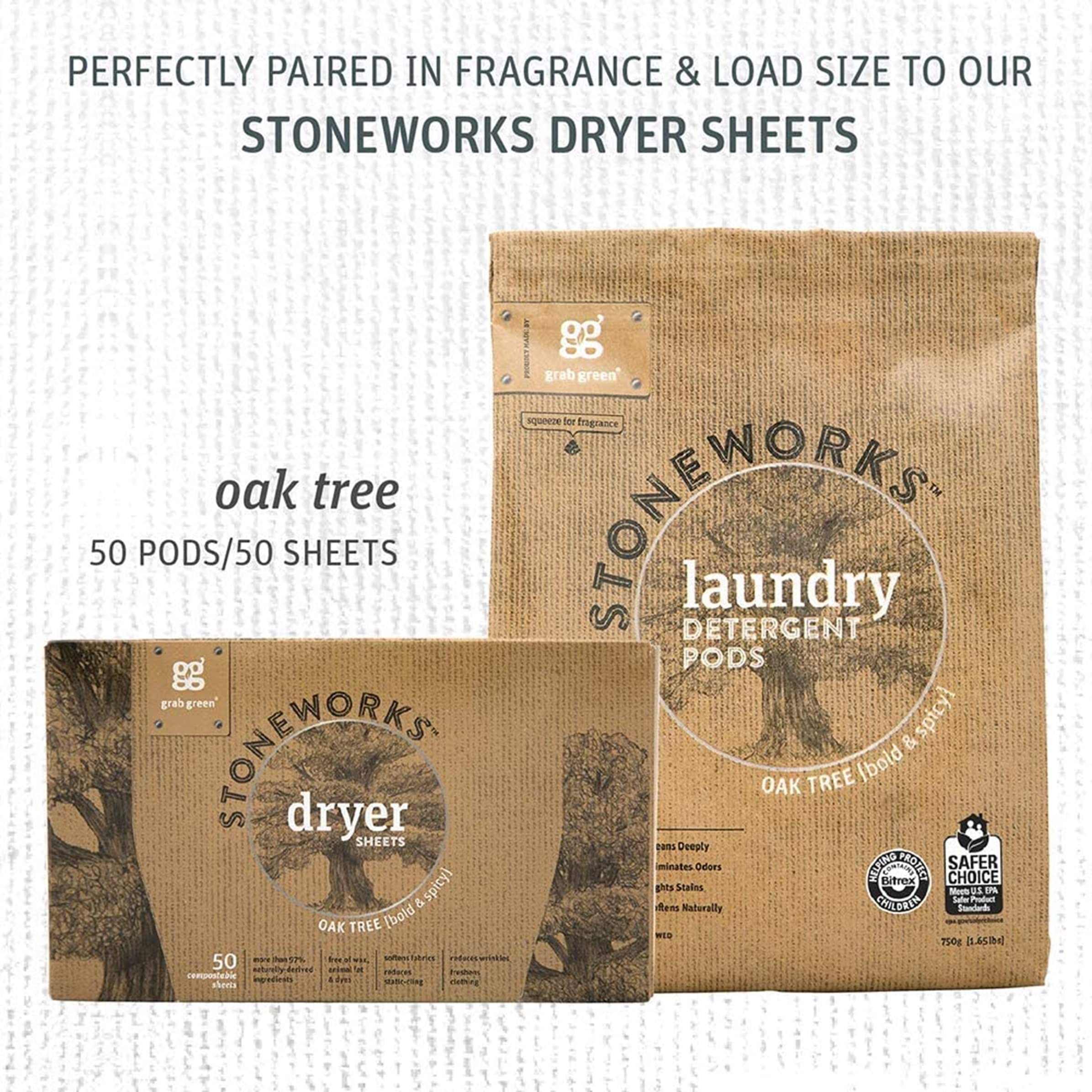 Foto 6 | Detergente En Cápsulas Grab Green Stoneworks Oak Tree, 50 Unidades - Venta Internacional.