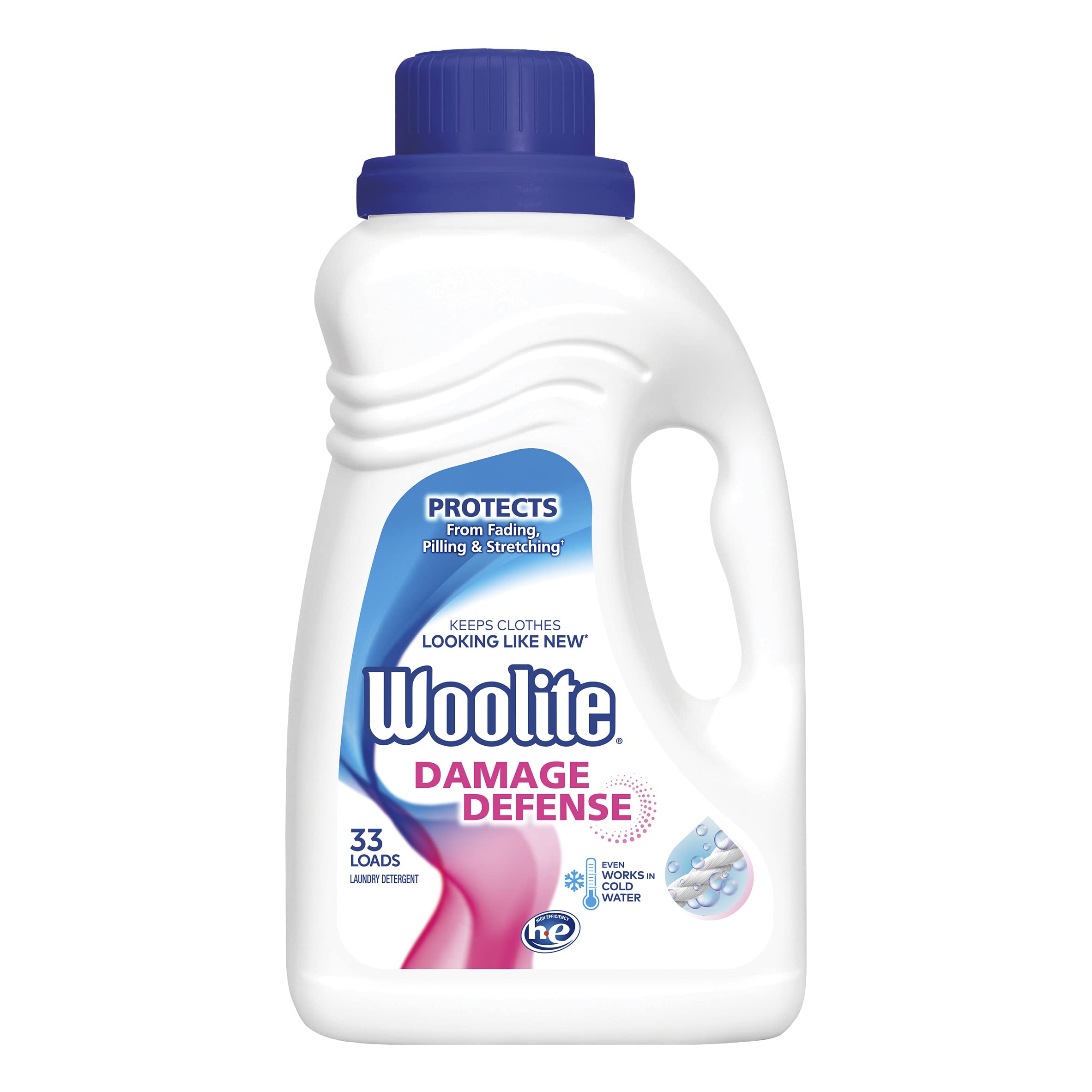 Detergente Para Ropa Woolite Damage Defense, 1,47 L, 33 Cargas - Venta Internacional. $603
