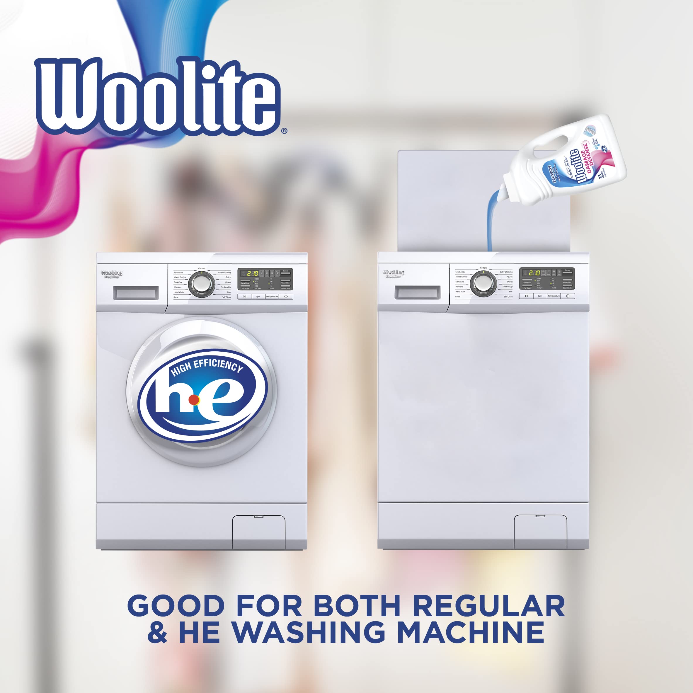 Foto 5 pulgar | Detergente Para Ropa Woolite Damage Defense, 1,47 L, 33 Cargas - Venta Internacional.