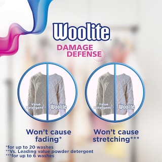 Foto 6 | Detergente Para Ropa Woolite Damage Defense, 1,47 L, 33 Cargas - Venta Internacional.