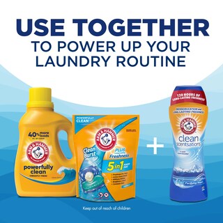 Foto 4 | Detergente Líquido Para Ropa Arm & Hammer Clean Burst 5.9l 200 Cargas - Venta Internacional.