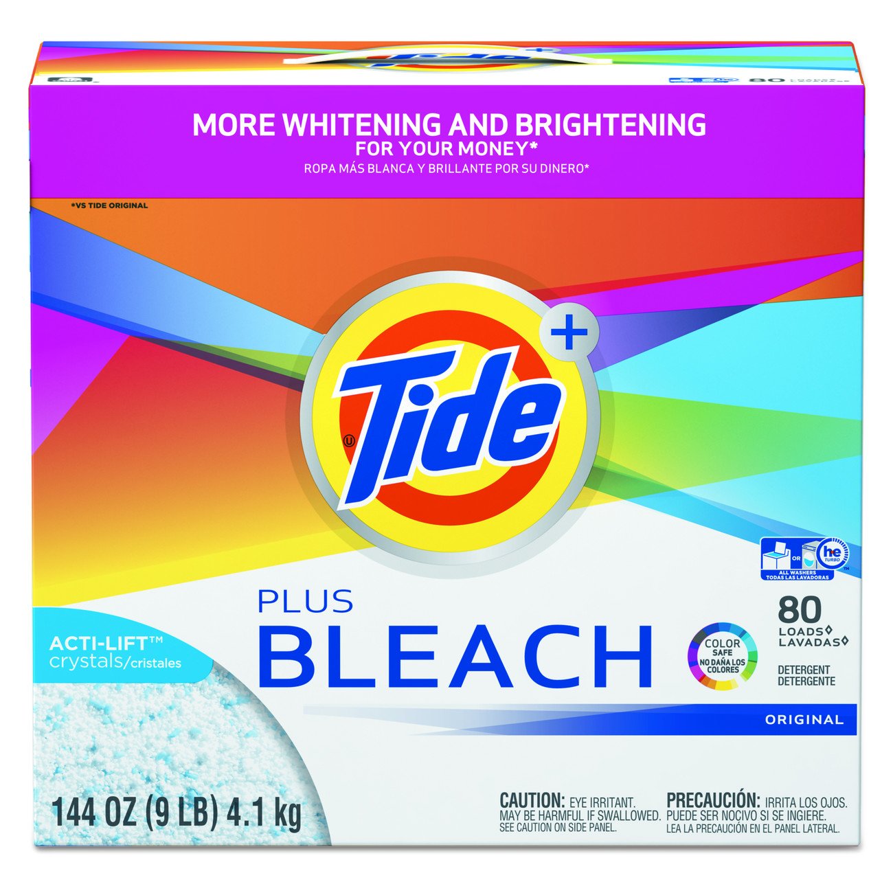 Foto 2 pulgar | Detergente Para Ropa Tide Plus Bleach Powder Original, 4,26 L, Paquete De 2 - Venta Internacional.