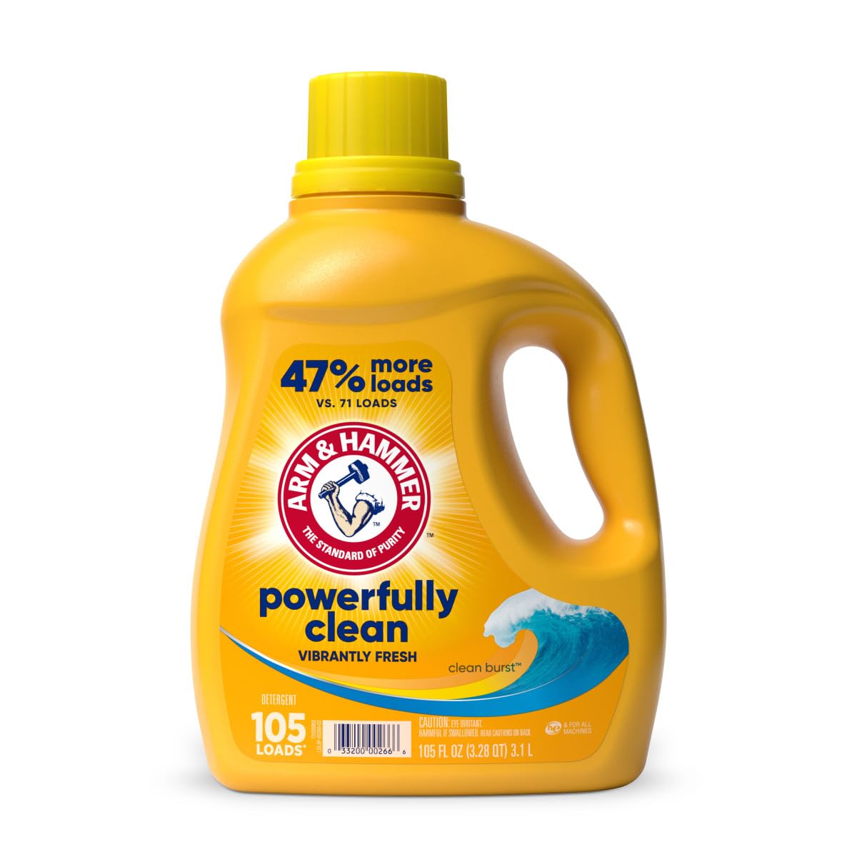 Foto 2 pulgar | Detergente Líquido Para Ropa Arm & Hammer Clean Burst 3.1 L - Venta Internacional.