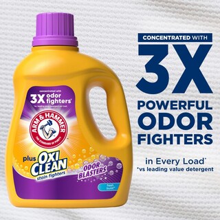 Foto 3 | Detergente Líquido Para Ropa Arm & Hammer Plus Oxiclean 2.97l - Venta Internacional.