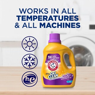 Foto 7 | Detergente Líquido Para Ropa Arm & Hammer Plus Oxiclean 2.97l - Venta Internacional.