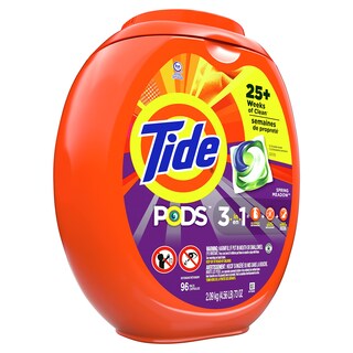 Foto 2 | Detergente Para Ropa Tide Pods High Efficiency Spring Meadow 96 - Venta Internacional.