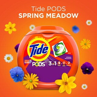 Foto 5 | Detergente Para Ropa Tide Pods High Efficiency Spring Meadow 96 - Venta Internacional.