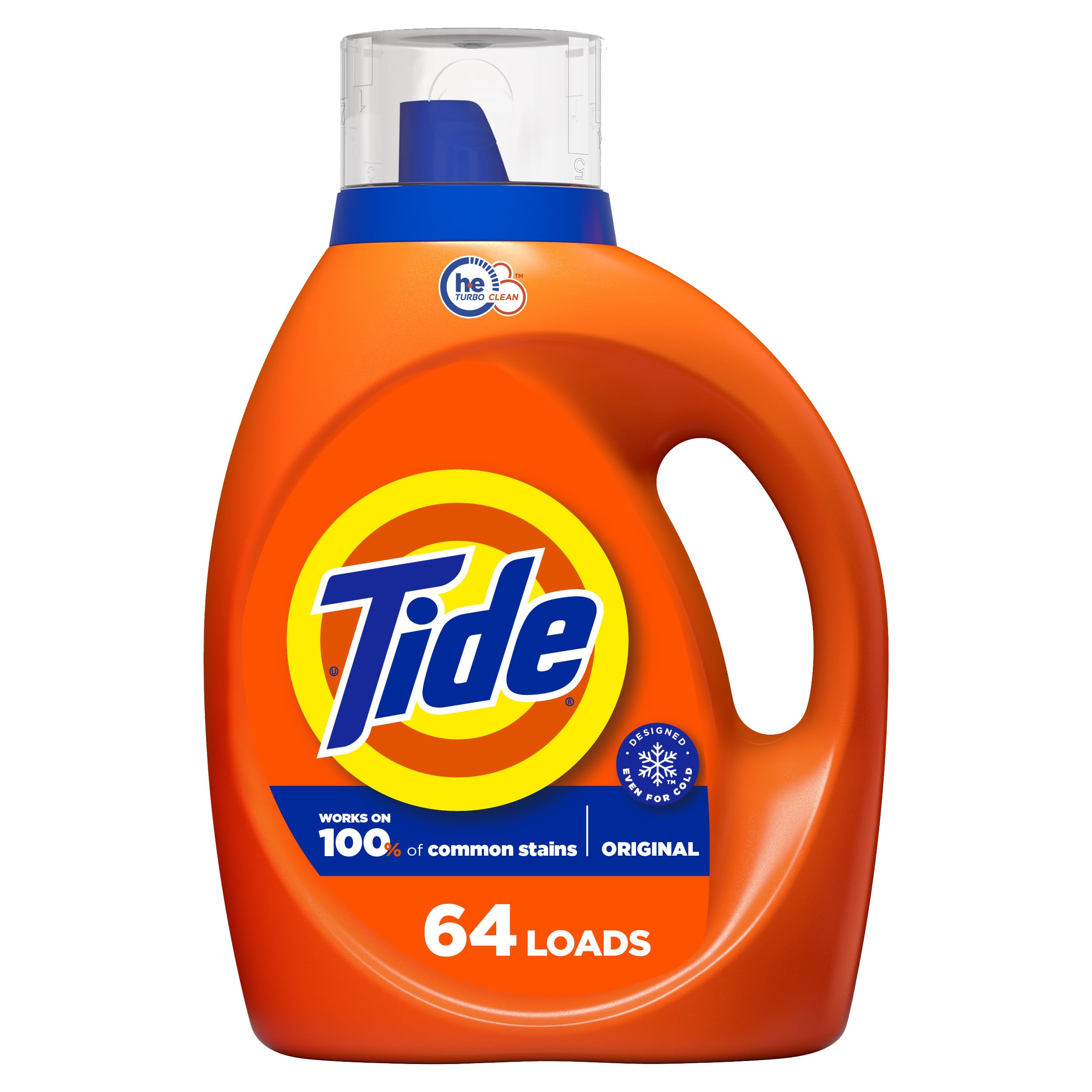 Detergente Para Ropa Tide Liquid Original  64 Cargas  2 48 L - Venta Internacional. $698