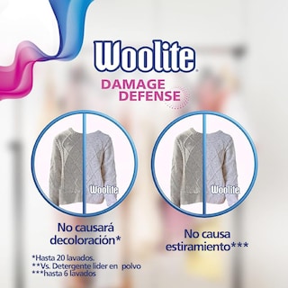 Foto 5 | Detergente Para Ropa Woolite Damage Defense 66 Cargas 3 Litros - Venta Internacional.
