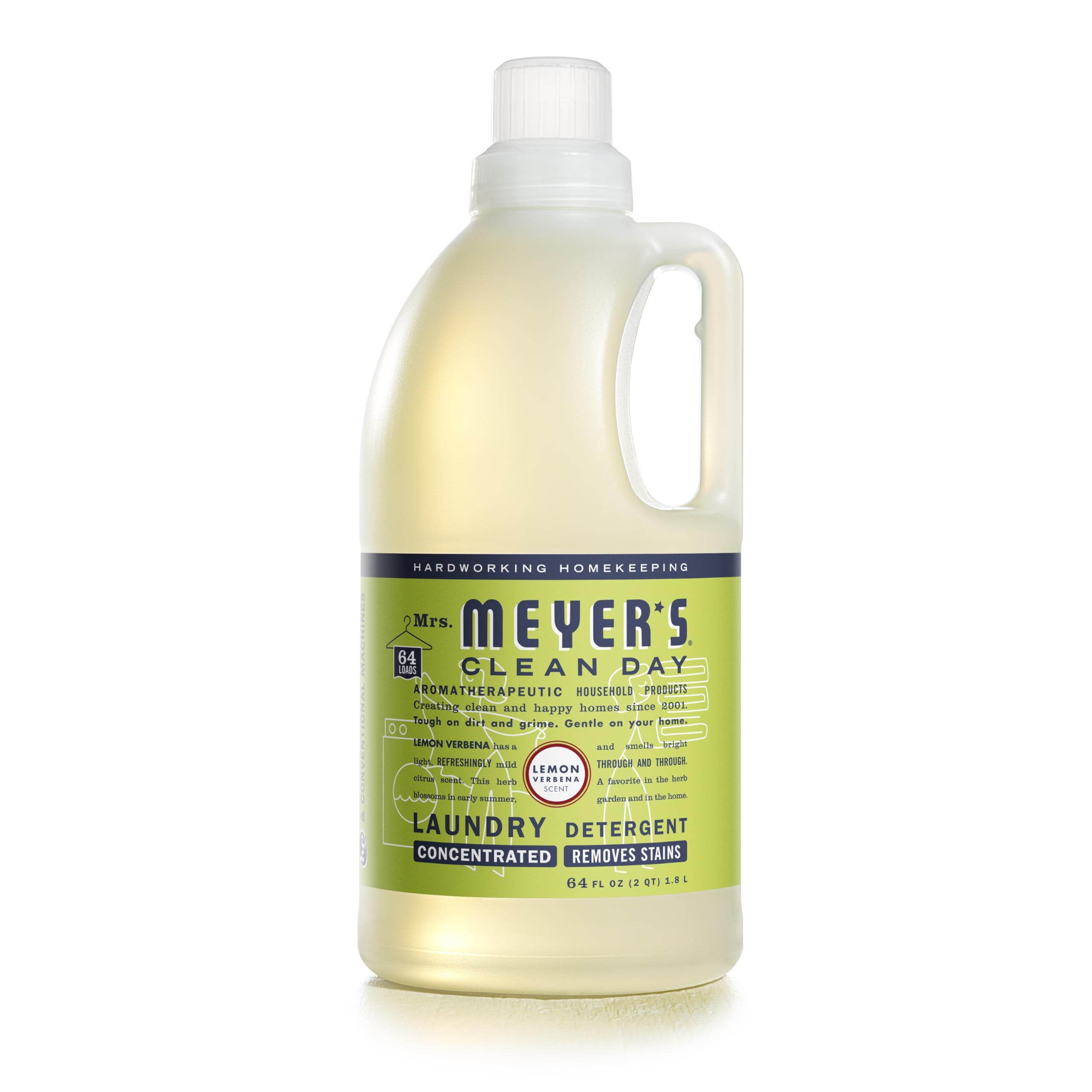 Foto 2 pulgar | Detergente Líquido Para Ropa Mrs. Meyer's Clean Day Lemon 1.89l - Venta Internacional.