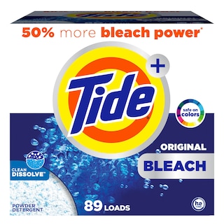 Foto 1 | Detergente Para Ropa Tide Powder Con Lejía 89 Cargas 3 8 Litros - Venta Internacional.
