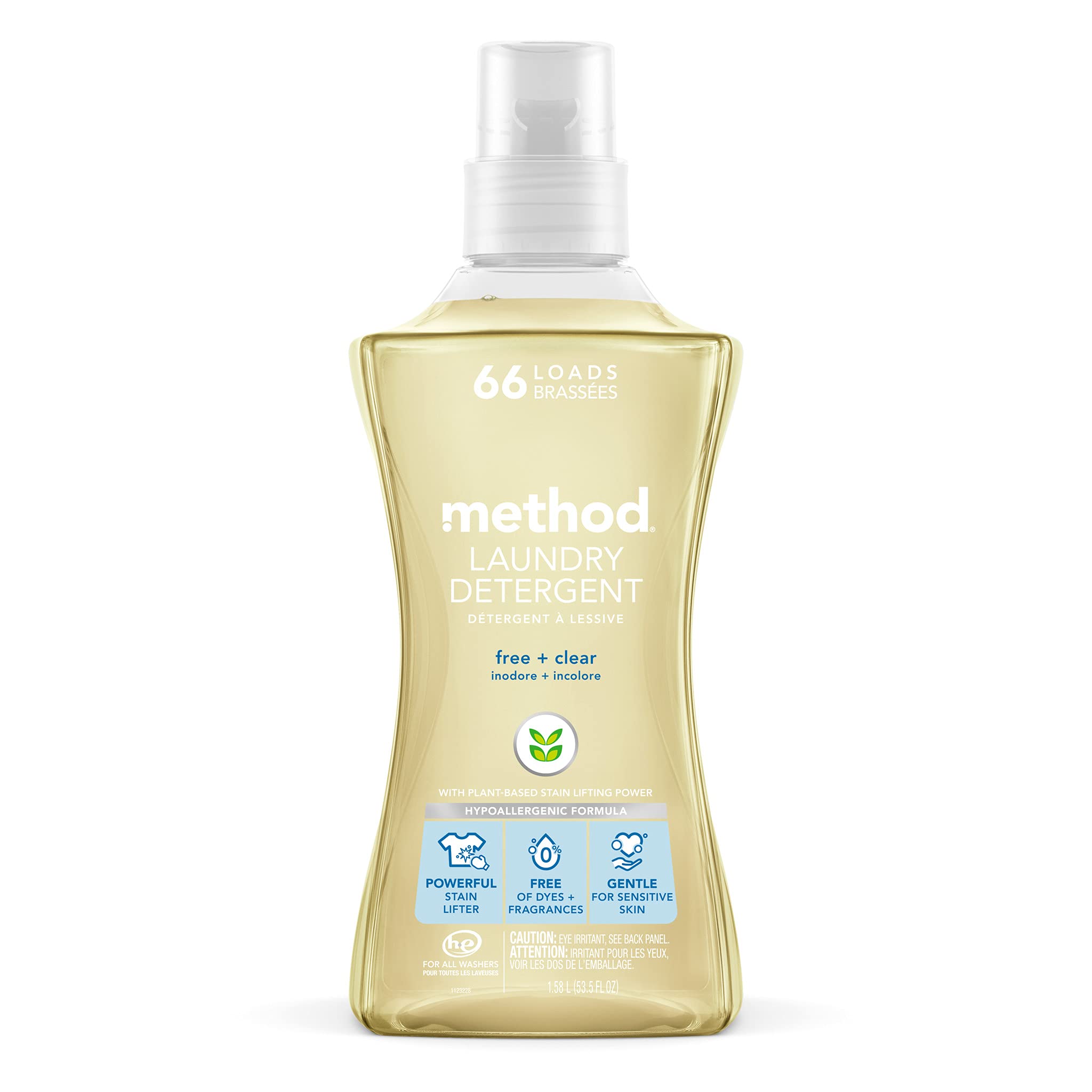 Foto 2 pulgar | Detergente Para Ropa Method  Líquido  Sin Fragancia  1 58 L  66 Cargas - Venta Internacional.