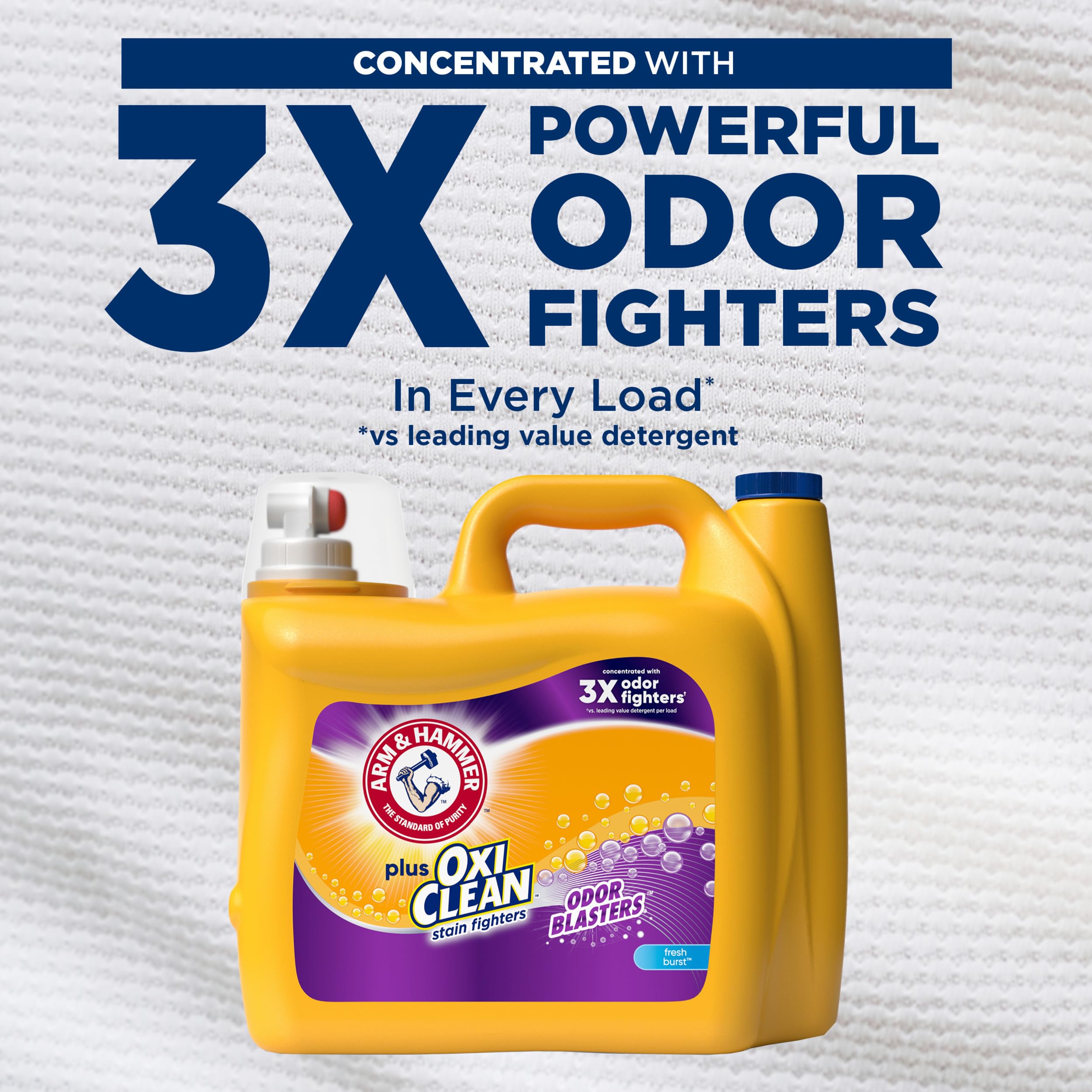 Foto 4 pulgar | Detergente Líquido Para Ropa Arm & Hammer Plus Oxiclean 4 9 L - Venta Internacional.
