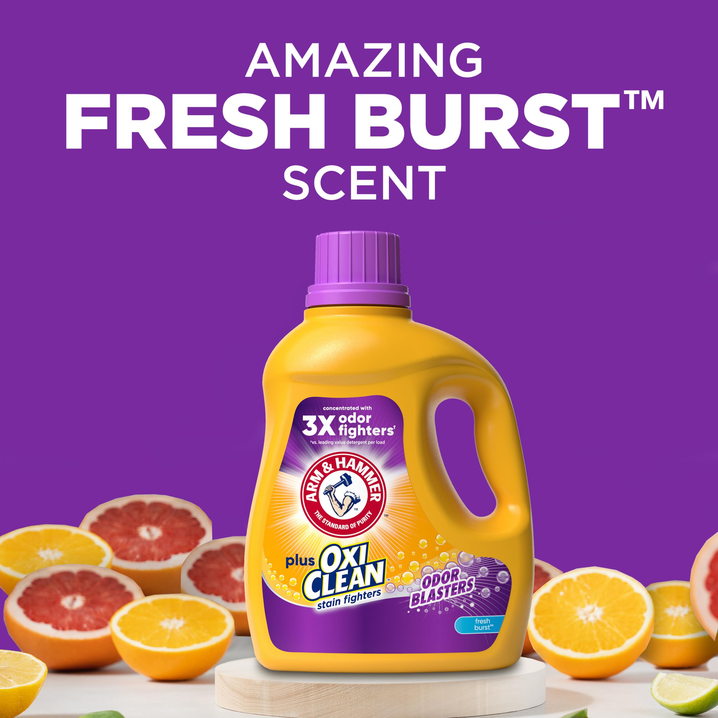 Foto 4 | Detergente Líquido Para Ropa Arm & Hammer Plus Oxiclean 4 9 L - Venta Internacional.