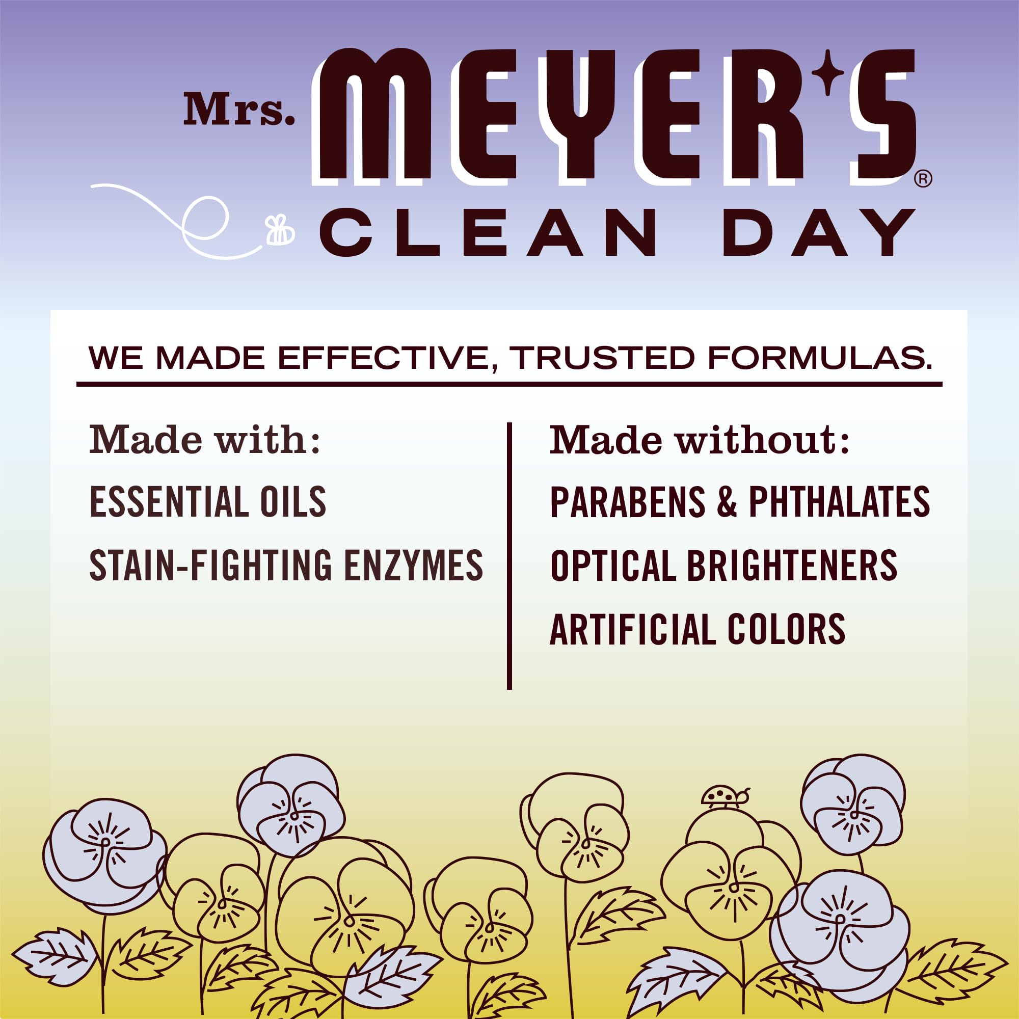 Foto 4 pulgar | Detergente Para Ropa Mrs. Meyer's Clean Day Ultraconcentrado 720 Ml - Venta Internacional.
