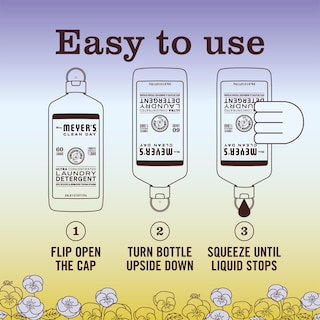 Foto 4 | Detergente Para Ropa Mrs. Meyer's Clean Day Ultraconcentrado 720 Ml - Venta Internacional.