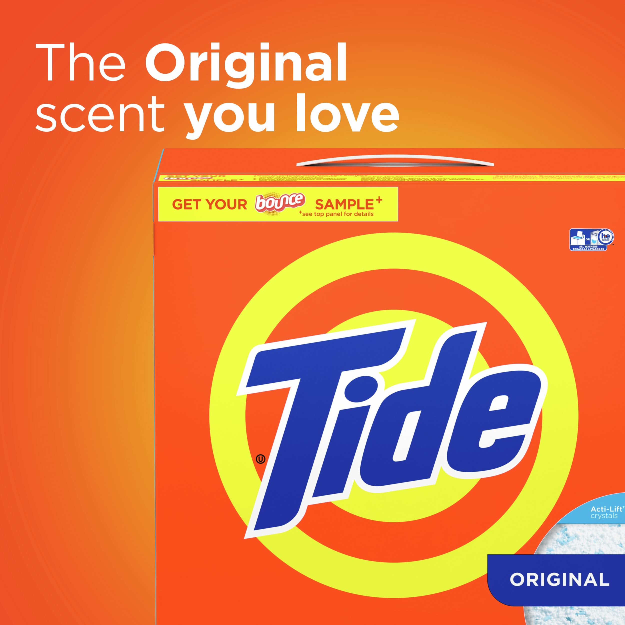 Foto 4 pulgar | Detergente Para Ropa Tide Powder Original  4 2 L (paquete De 4) - Venta Internacional.