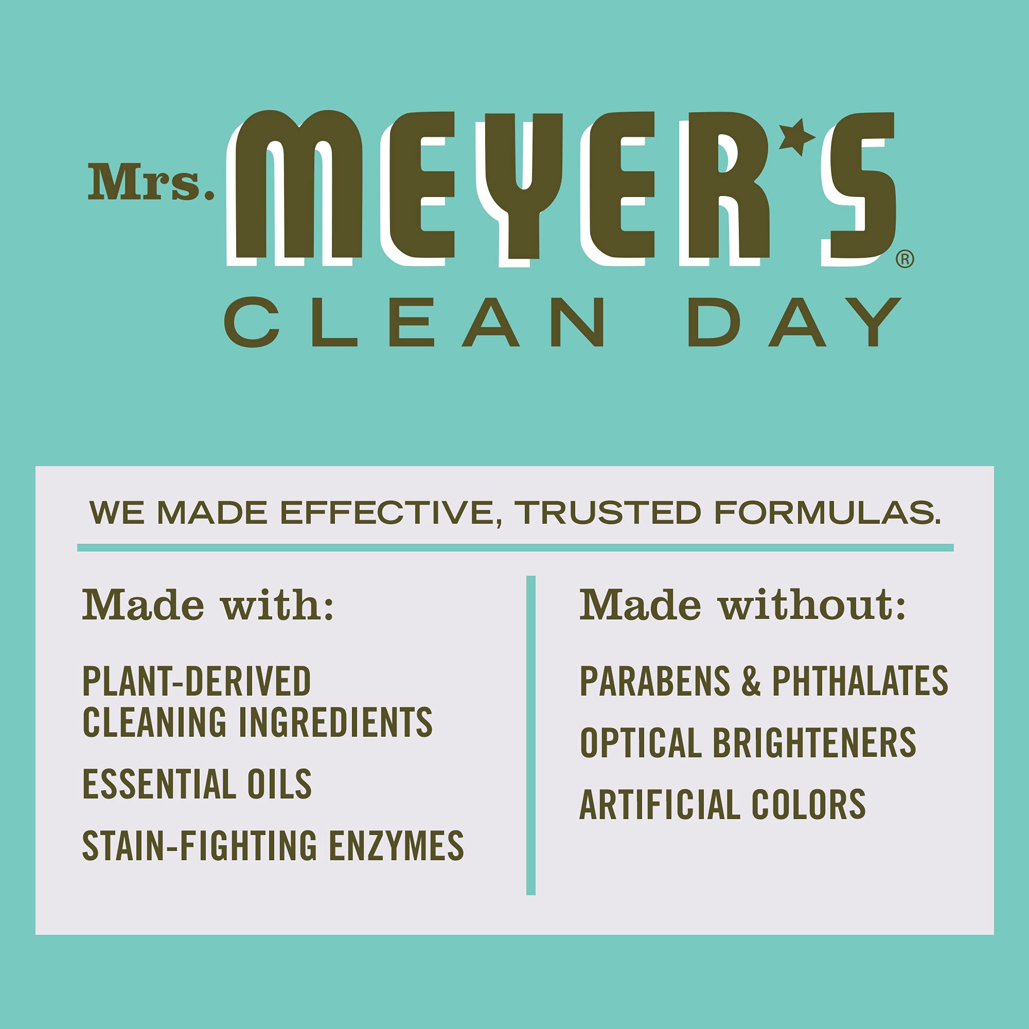 Foto 6 pulgar | Detergente Líquido Para Ropa Mrs. Meyer's Clean Day Basil 1.89l - Venta Internacional.