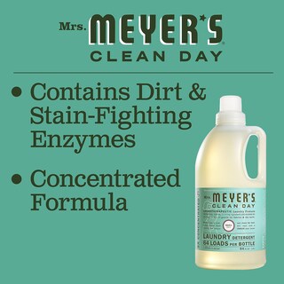 Foto 6 | Detergente Líquido Para Ropa Mrs. Meyer's Clean Day Basil 1.89l - Venta Internacional.