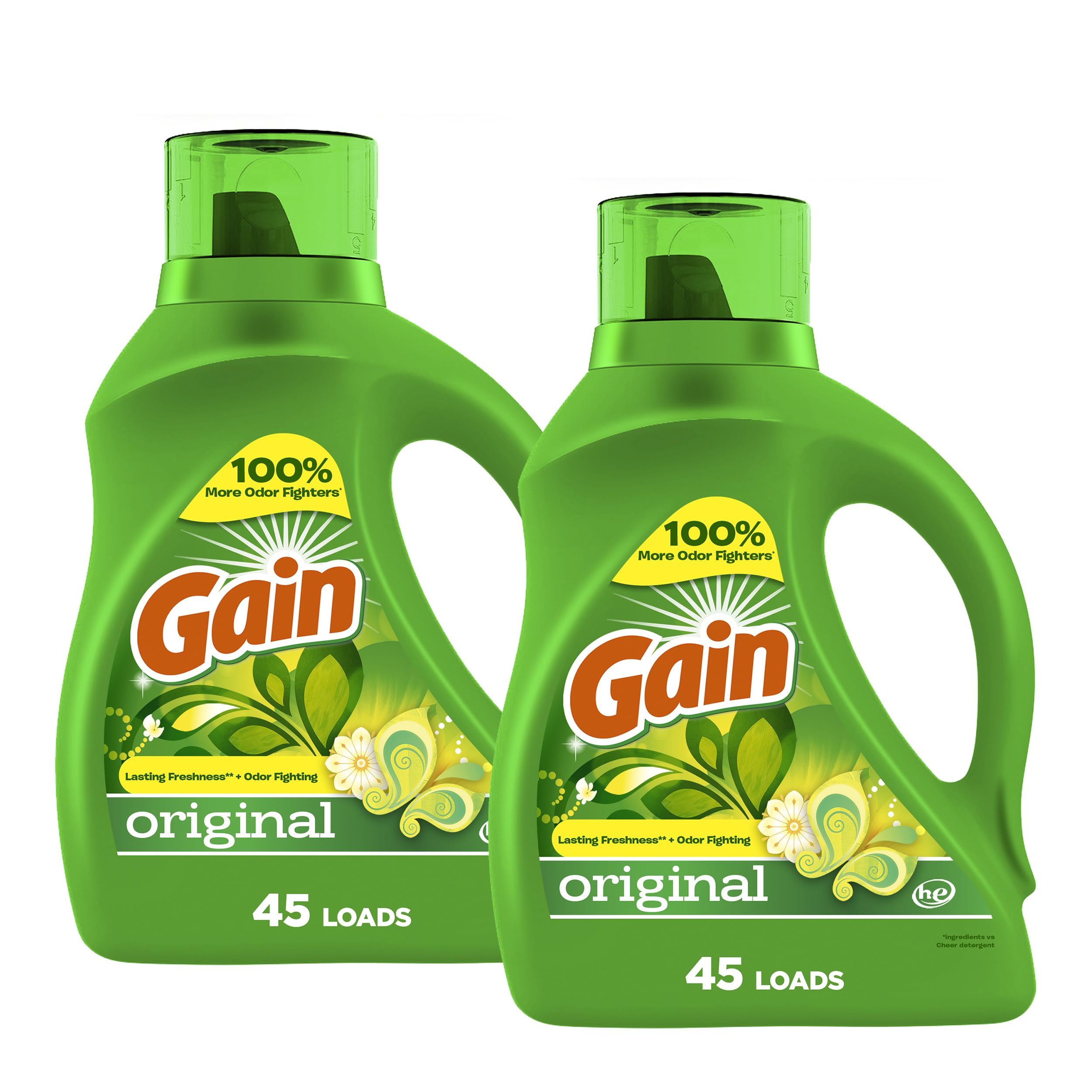 Detergente Para Ropa Gain Liquid Soap Original Scent 3 8 L  90 Cargas - Venta Internacional. $893