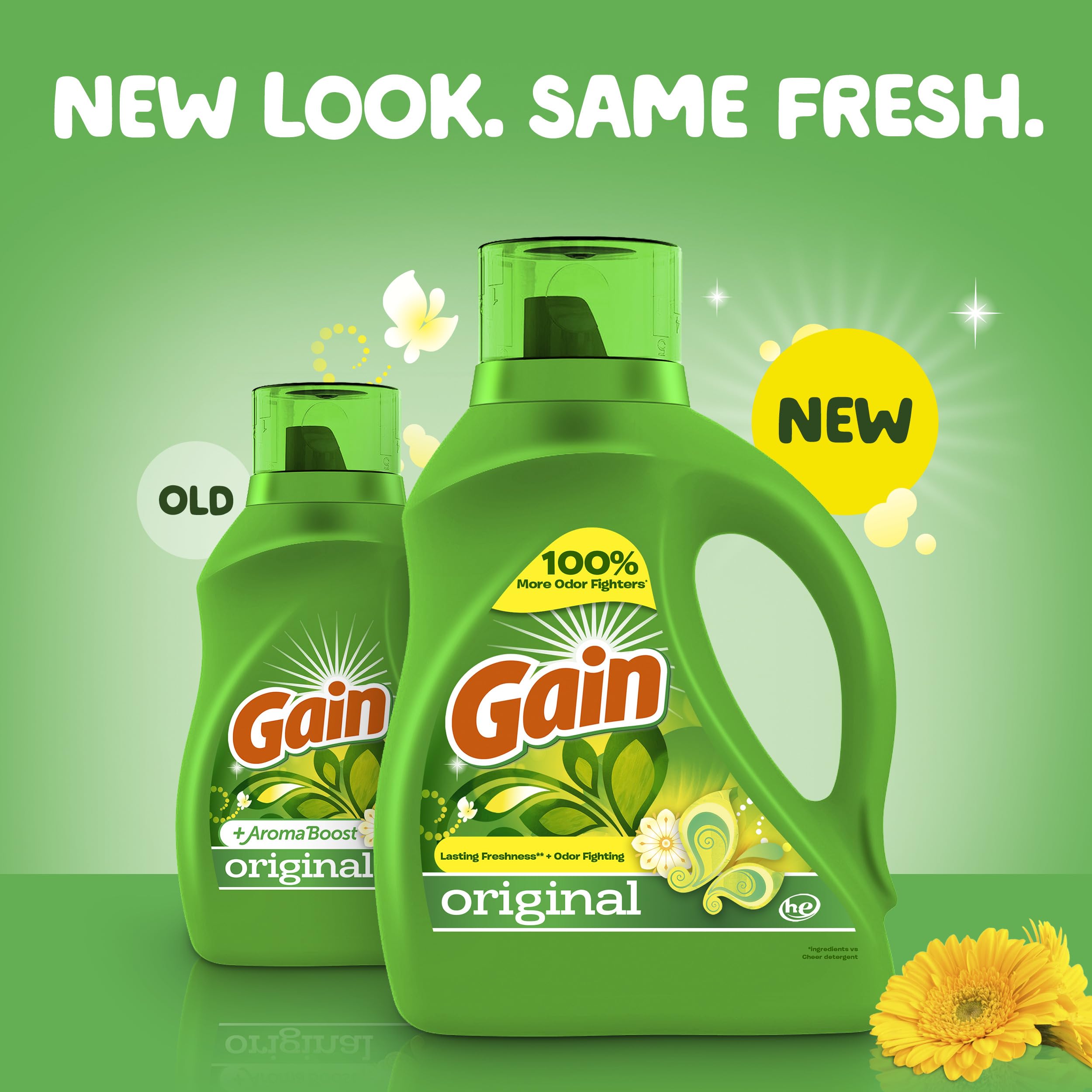 Foto 3 pulgar | Detergente Para Ropa Gain Liquid Soap Original Scent 3 8 L  90 Cargas - Venta Internacional.