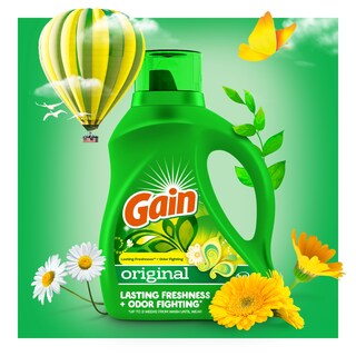 Foto 5 | Detergente Para Ropa Gain Liquid Soap Original Scent 3 8 L 90 Cargas - Venta Internacional.
