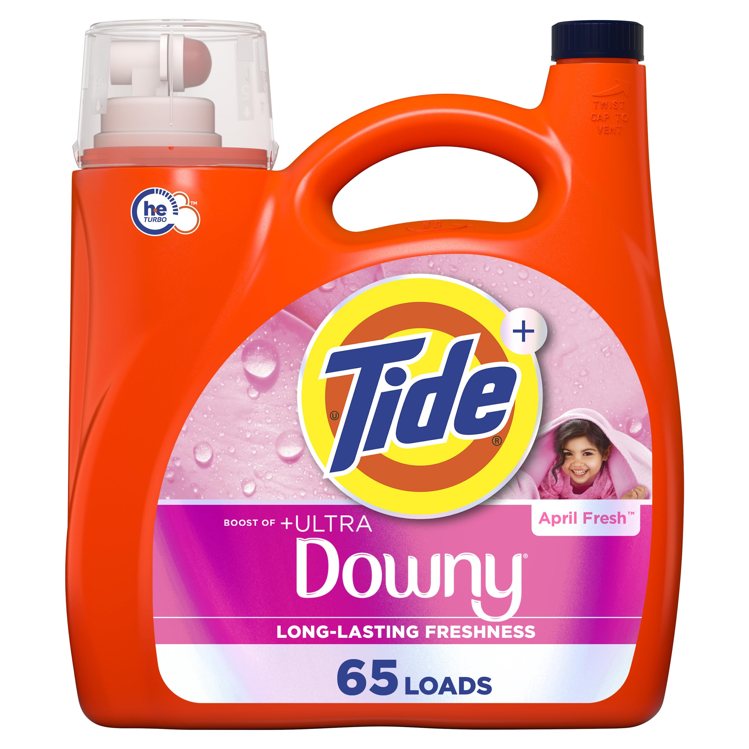 Detergente Para Ropa Tide Plus Boost Of Ultra Downy 2.73 L  65 Cargas - Venta Internacional. $789