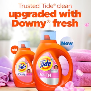 Foto 2 | Detergente Para Ropa Tide Plus Boost Of Ultra Downy 2.73 L 65 Cargas - Venta Internacional.