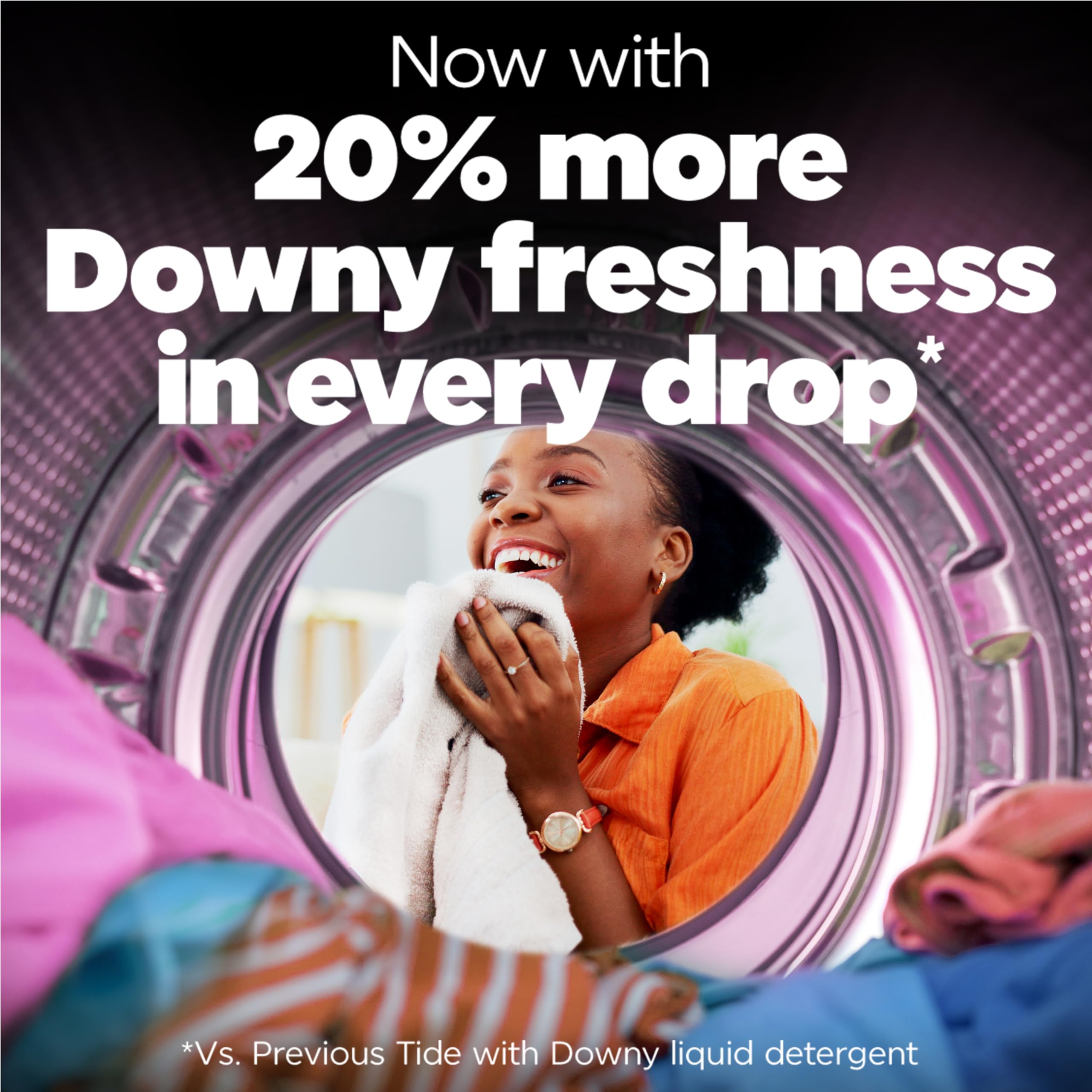 Foto 5 pulgar | Detergente Para Ropa Tide Plus Boost Of Ultra Downy 2.73 L  65 Cargas - Venta Internacional.