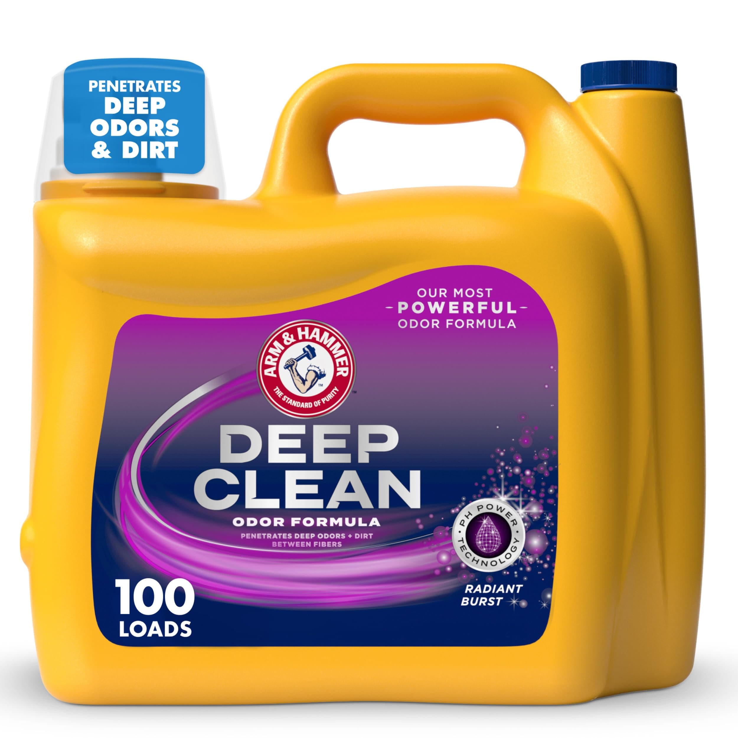 Detergente Líquido Para Ropa Arm & Hammer Deep Clean  4 5 L  100 Cargas - Venta Internacional. $909