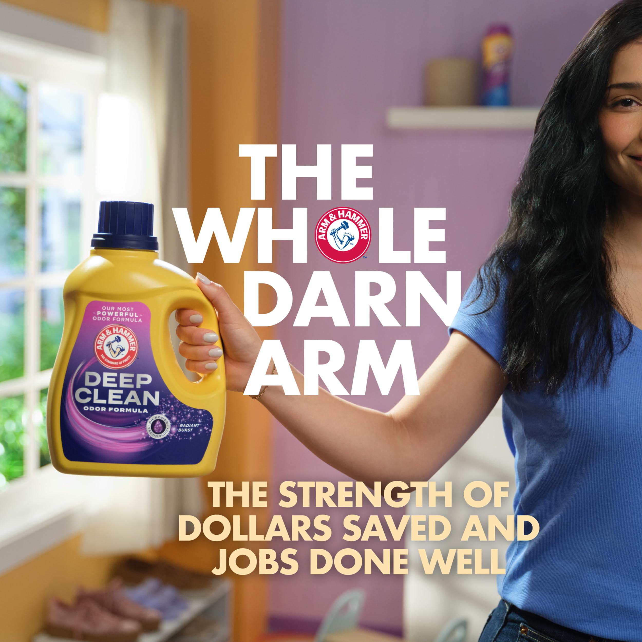 Foto 3 pulgar | Detergente Líquido Para Ropa Arm & Hammer Deep Clean  4 5 L  100 Cargas - Venta Internacional.