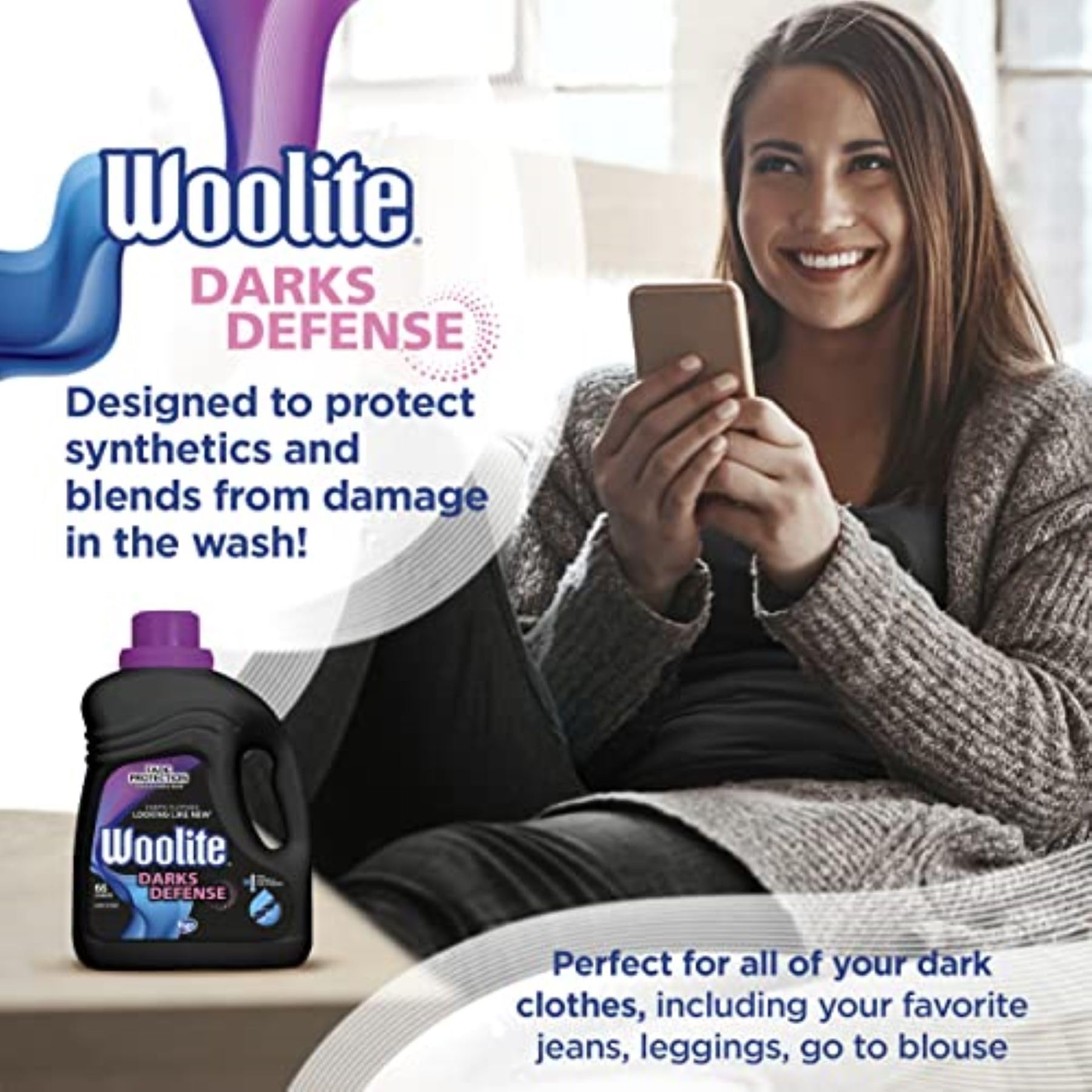 Foto 3 pulgar | Detergente Para Ropa Woolite Darks Defense 2 95 L  66 Cargas - Venta Internacional.