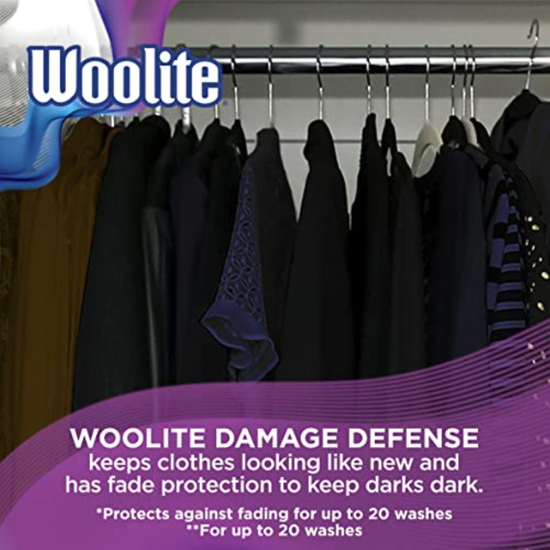 Foto 7 pulgar | Detergente Para Ropa Woolite Darks Defense 2 95 L  66 Cargas - Venta Internacional.