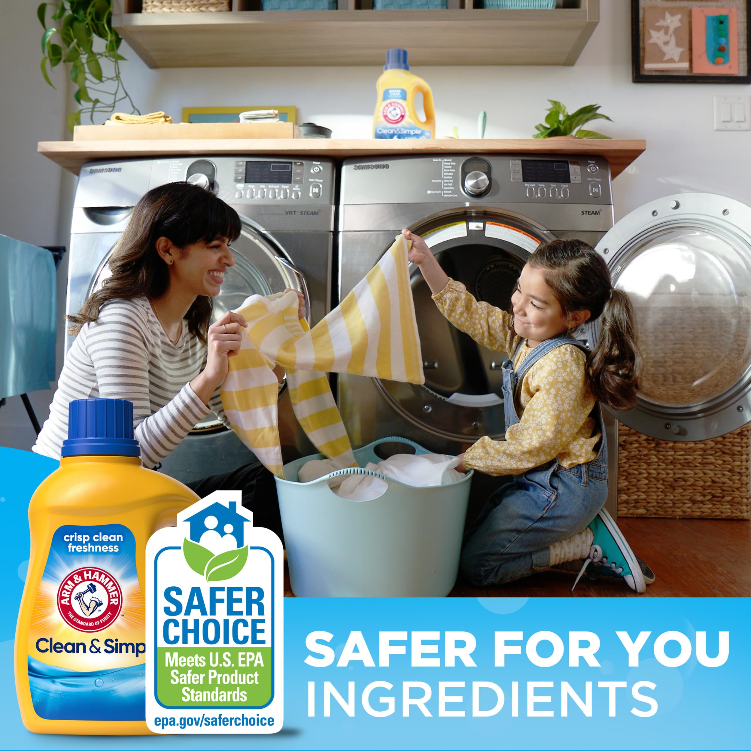 Foto 7 pulgar | Detergente Líquido Para Ropa Arm & Hammer Clean & Simple  2 97 L - Venta Internacional.