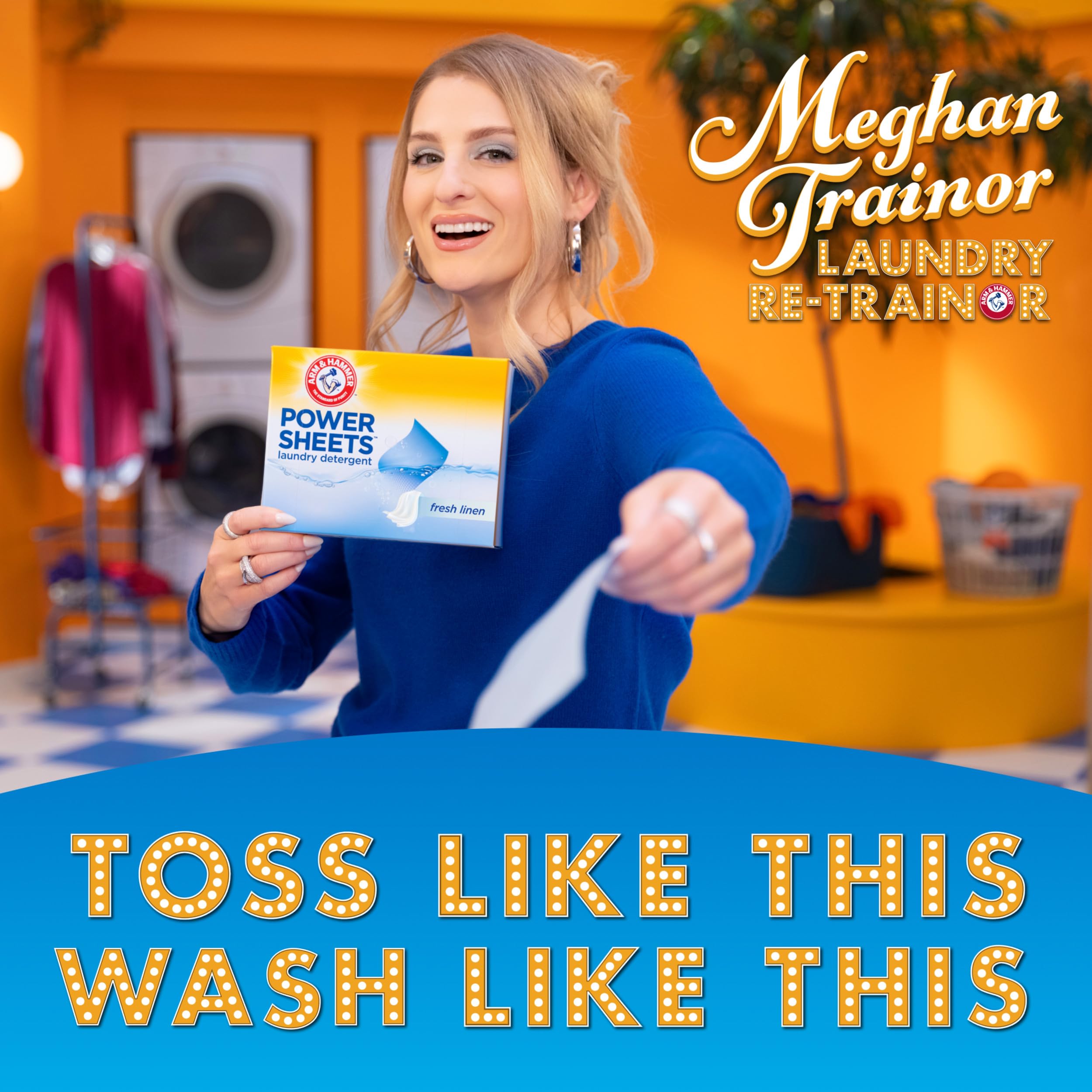 Foto 3 pulgar | Detergente Para Ropa Arm & Hammer Power Sheets Fresh Linen  50 Unidades - Venta Internacional.