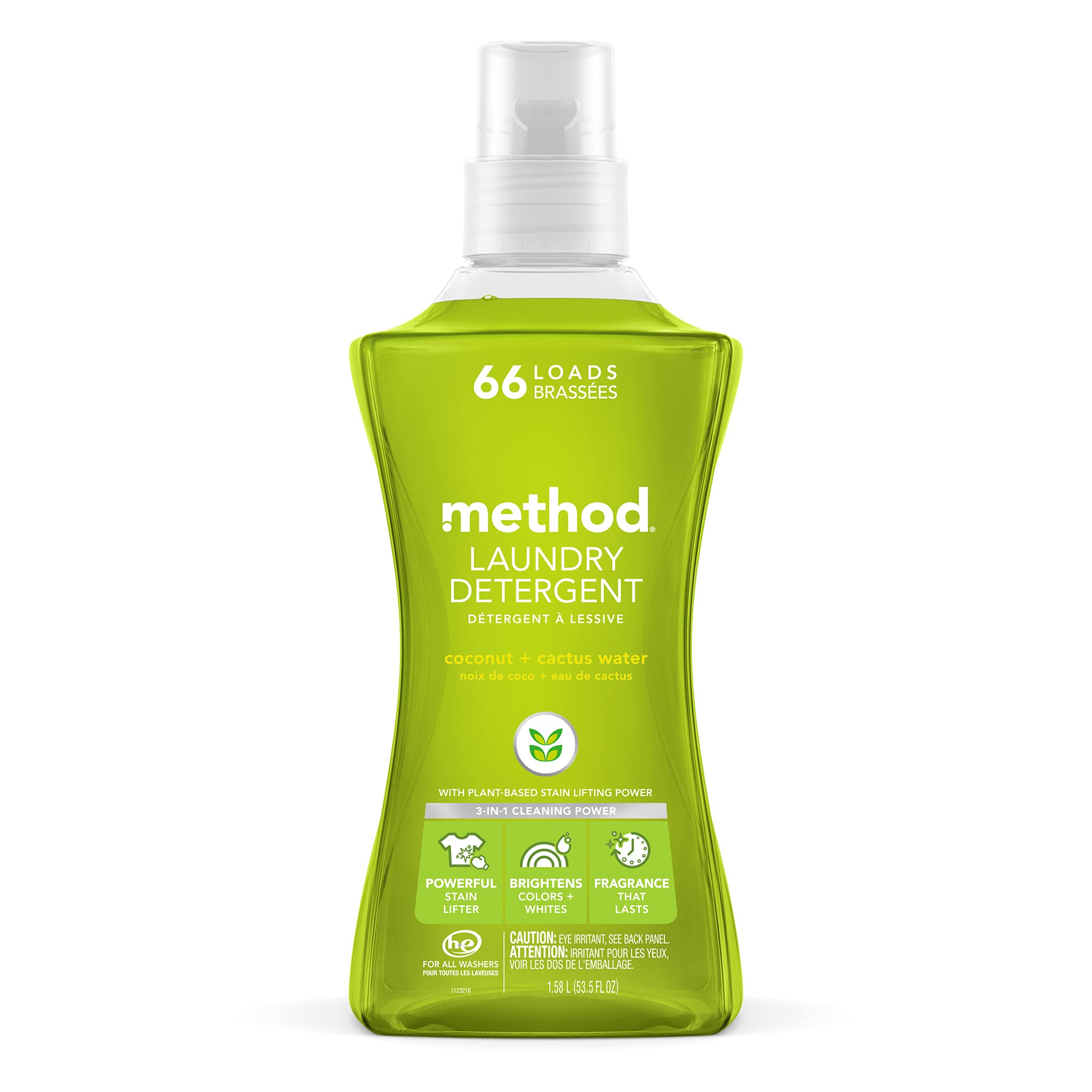 Foto 2 pulgar | Detergente Para Ropa Method Liquid Coconut & Cactus Water  1 58 L - Venta Internacional.