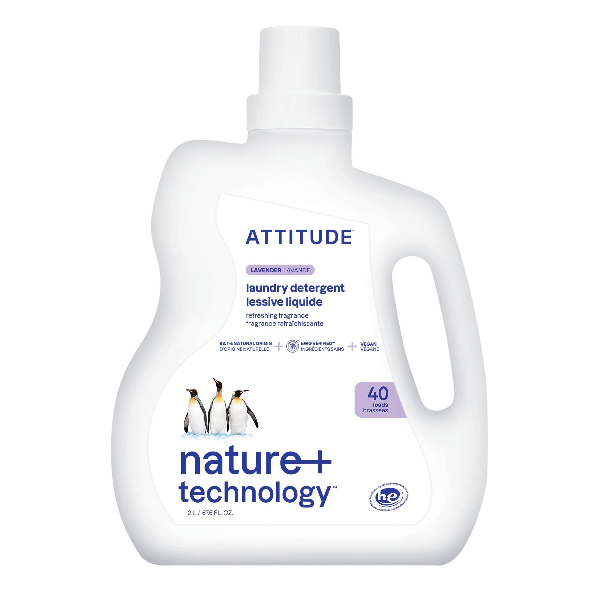 Foto 2 pulgar | Detergente Líquido Attitude 2 L - Venta Internacional
