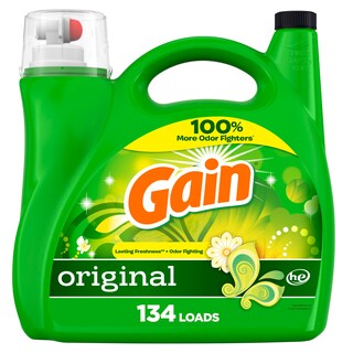 Foto 1 | Detergente Para Ropa Gain Liquid Original Scent 134 Cargas - Venta Internacional.