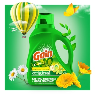 Foto 5 | Detergente Para Ropa Gain Liquid Original Scent 134 Cargas - Venta Internacional.